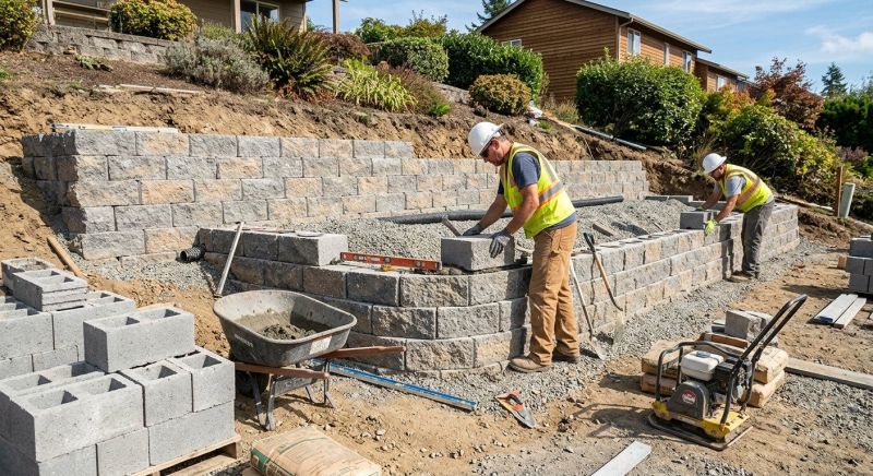 Hardscape Wall Construction in Ocala, FL