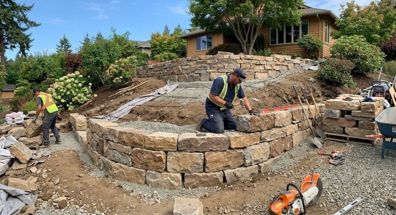 Landscape Wall Construction in Ocala, FL