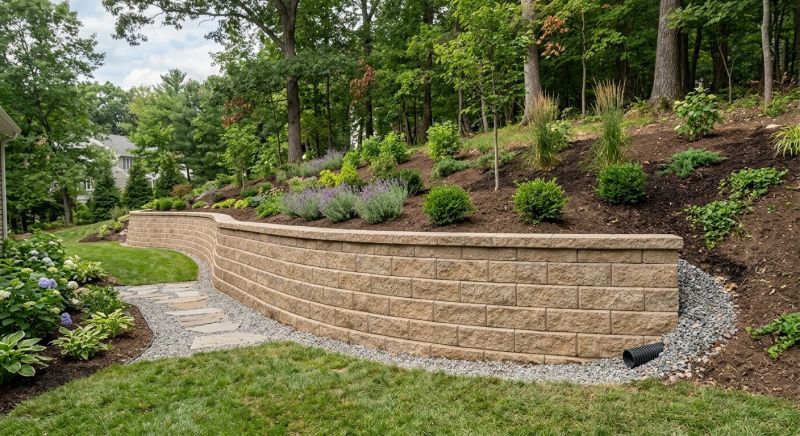 Retaining Wall Replacement in Santa Rosa, CA